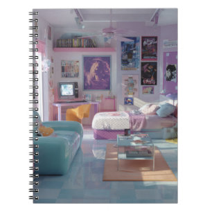 Pastel Y2K Dream Bedroom Notebook