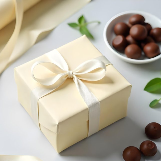 Pastel Yellow #FAF4D4 Wrapping Paper (Pastel Yellow #FAF4D4 Wrapping Paper. ai gen
)