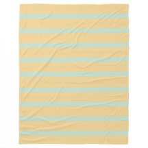 Pastel Yellow Mint Green Striped Retro Pattern