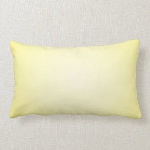 Pastel Yellow Throw Pillow