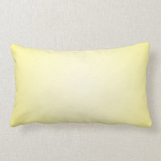 Pastel Yellow Throw Pillow