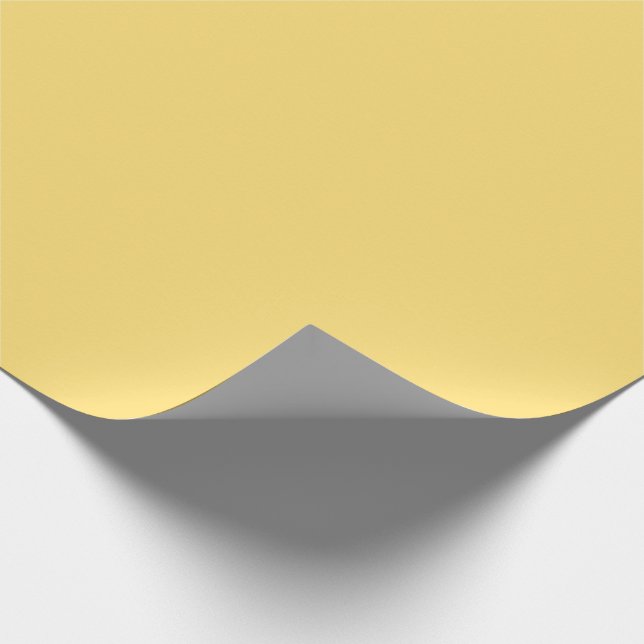Pastel Yellow Wrapping Paper (Corner)
