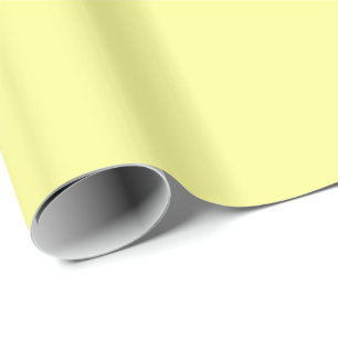 Pastel Yellow Wrapping Paper