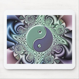 Pastel Yin Yang Mouse Pad