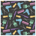 Pastels & Black Hair Tool Silhouette Pattern