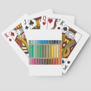pastels cretaceous about colour playing cards