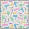 Pastels & White Hair Tool Silhouette Pattern