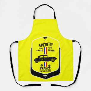 Pastis de Marseille France Apron