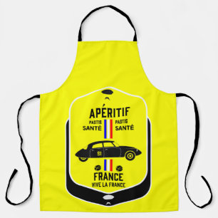 Pastis de Marseille France Apron
