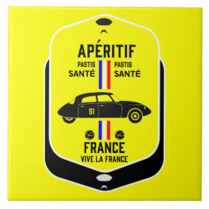 Pastis de Marseille France Ceramic Tile