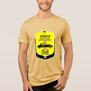 Pastis de Marseille France Tri-Blend Shirt