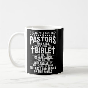 Pastor Appreciation  Christian Preacher Men Women  Coffee Mug