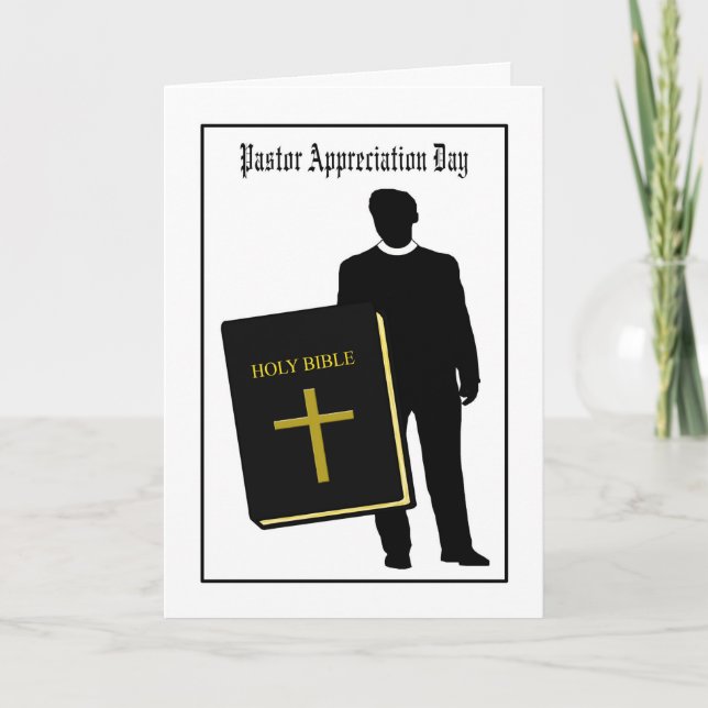 Pastor Appreciation Day Card (Front)