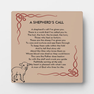 Pastor Appreciation Plaque