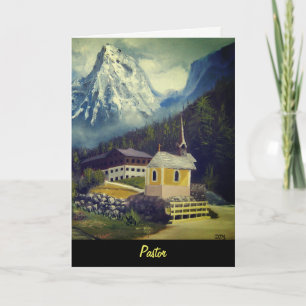 Pastor Birthday Card