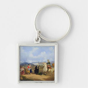 Pastor Ernst Glueck introduces Marta Key Ring