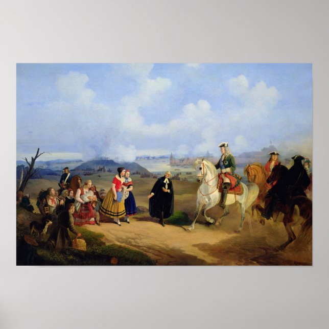 Pastor Ernst Glueck introduces Marta Poster (Front)