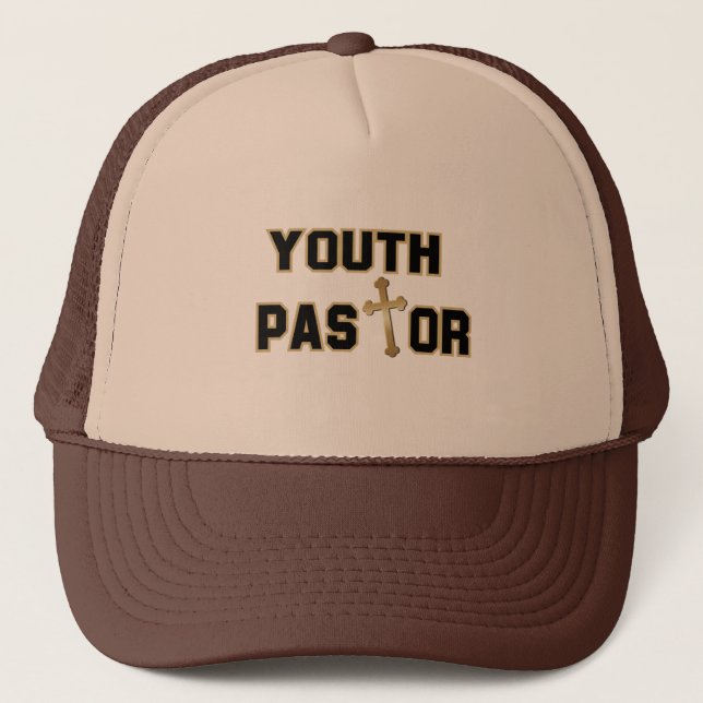 Pastor Gifts Trucker Hat (Front)