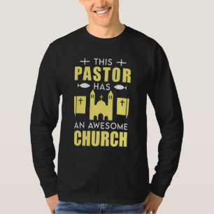 Pastor Humour Religious Christian Clergy Preachers T-Shirt