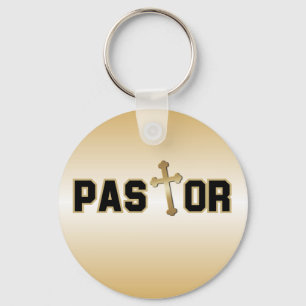 Pastor Key Ring