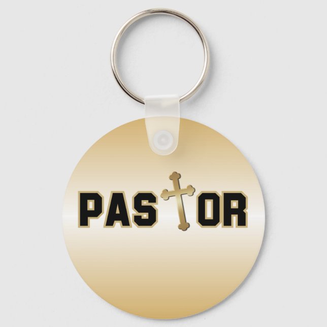 Pastor Key Ring (Front)
