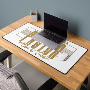Pastor Man Of God Desk Mat