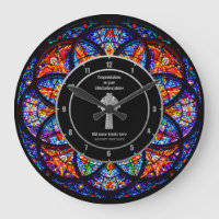 Pastor Priest Ordination Anniversary Stained Glass