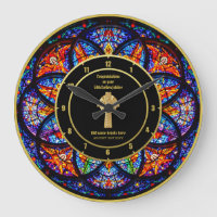 Pastor Priest Ordination Anniversary Stained Glass