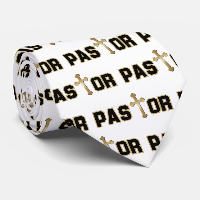 Pastor Tie (Rolled)
