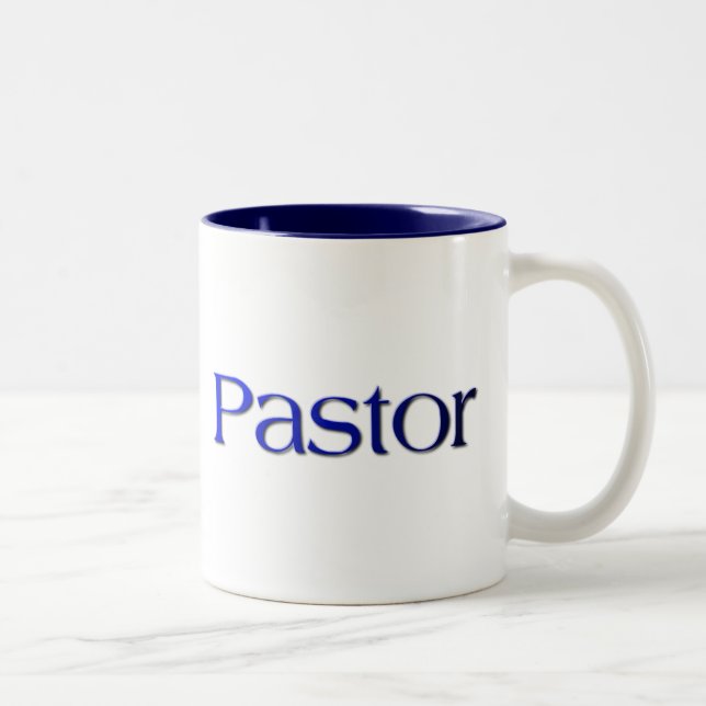 Pastor Two-Tone Coffee Mug (Right)
