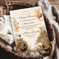 Pastoral Countryside Barn Baby Shower