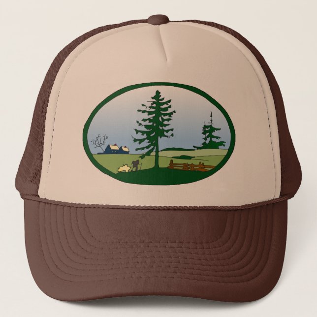 Pastoral Countryside Cap (Front)