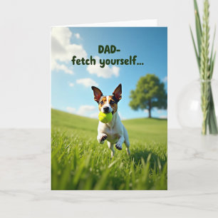 Pastoral Fathers Day Fetch Card