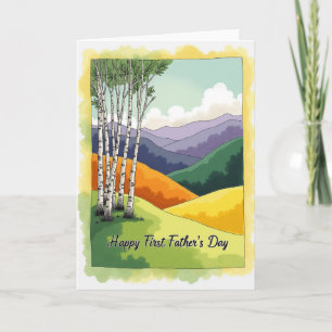 Pastoral Happy Fathers Day Card