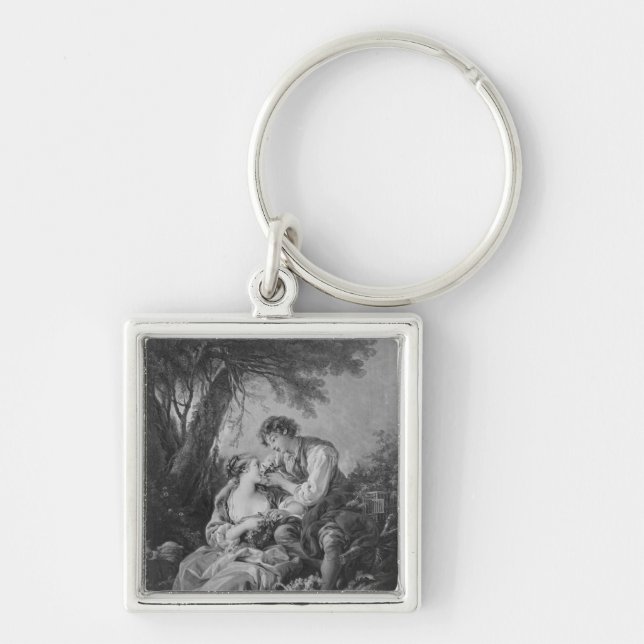 Pastoral scene key ring (Front)