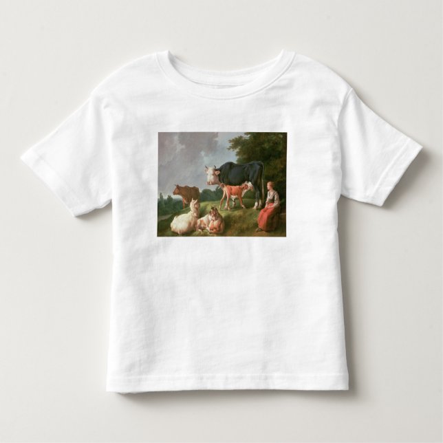 Pastoral Scene Toddler T-Shirt (Front)