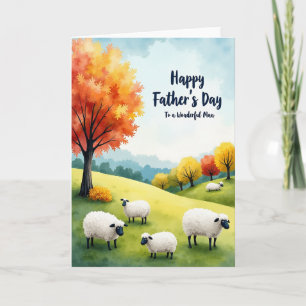 Pastoral Sweet Fathers Day Card