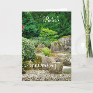 Pastor's Anniversary Card