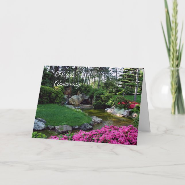 Pastor's  Anniversary Card (Front)