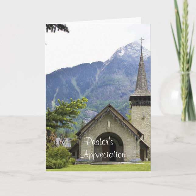 Pastor's Anniversary Card (Front)