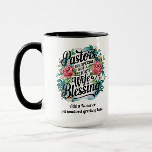 ✝️ Pastors Wife Appreciation Gift Blessing Custom Mug