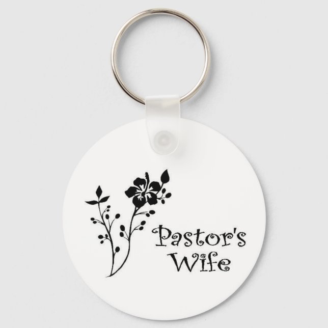 Pastors Wife Elegance Key Ring (Front)