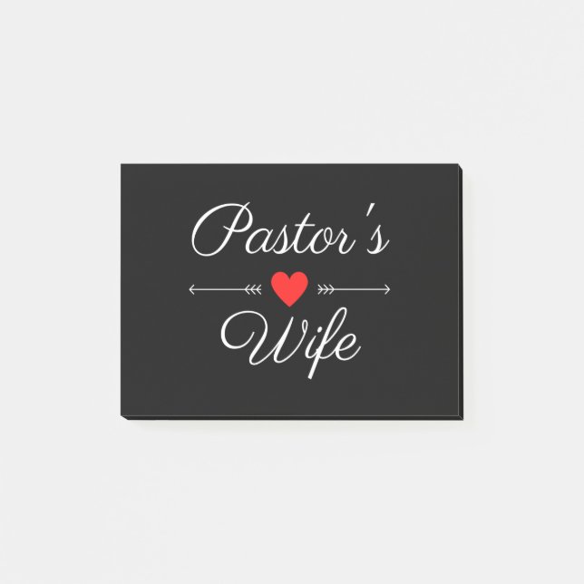 Pastor's Wife Post-it Notes (Front)