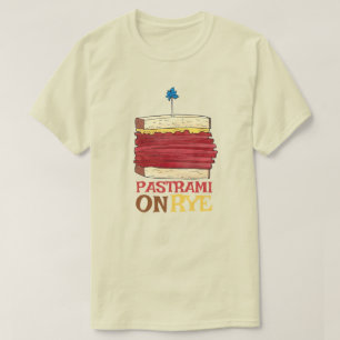 Pastrami on Rye NYC Kosher Jewish Deli Sandwich  T-Shirt