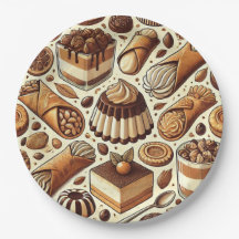 Pastries & Dessert Paper Plates