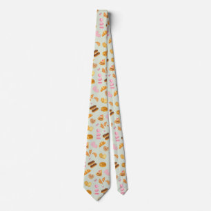 Pastries in Paris Tie