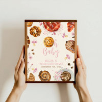 Pastries & Pacifiers Girl Baby Shower Welcome