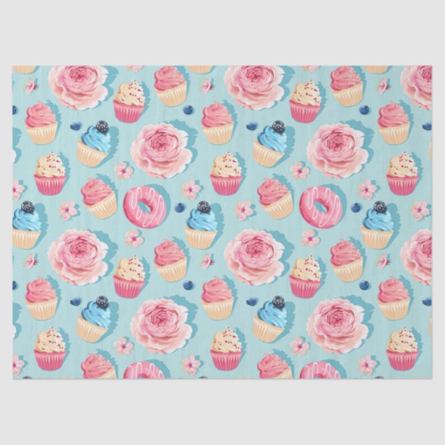 Pastries  tissue paper (Front)