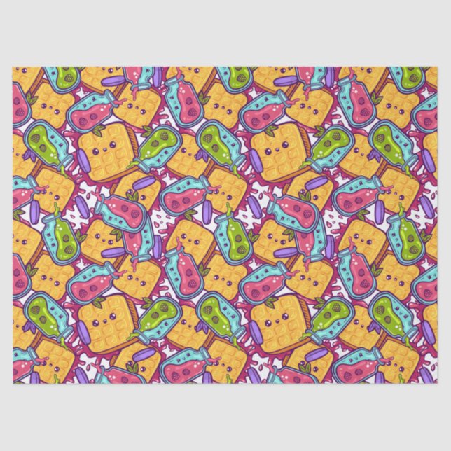 Pastries  tissue paper (Front)