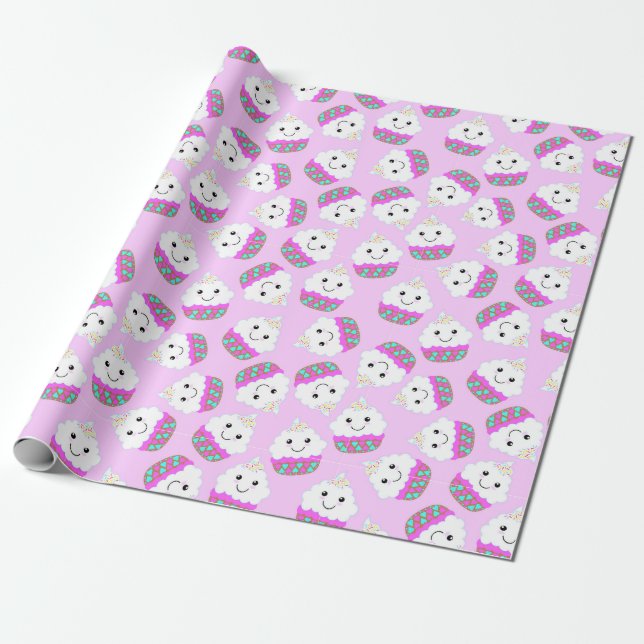 Pastries Wrapping Paper (Unrolled)